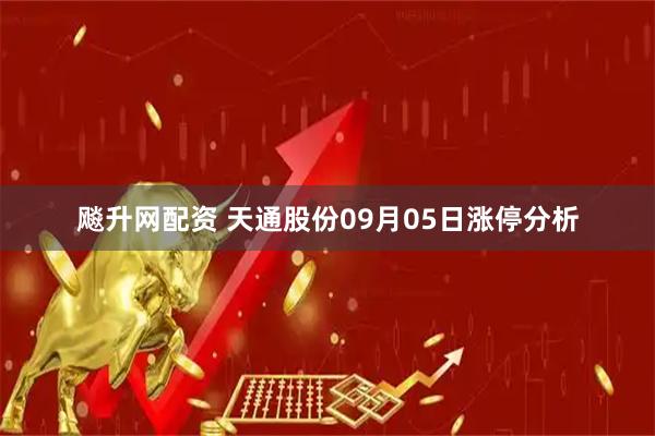 飚升网配资 天通股份09月05日涨停分析